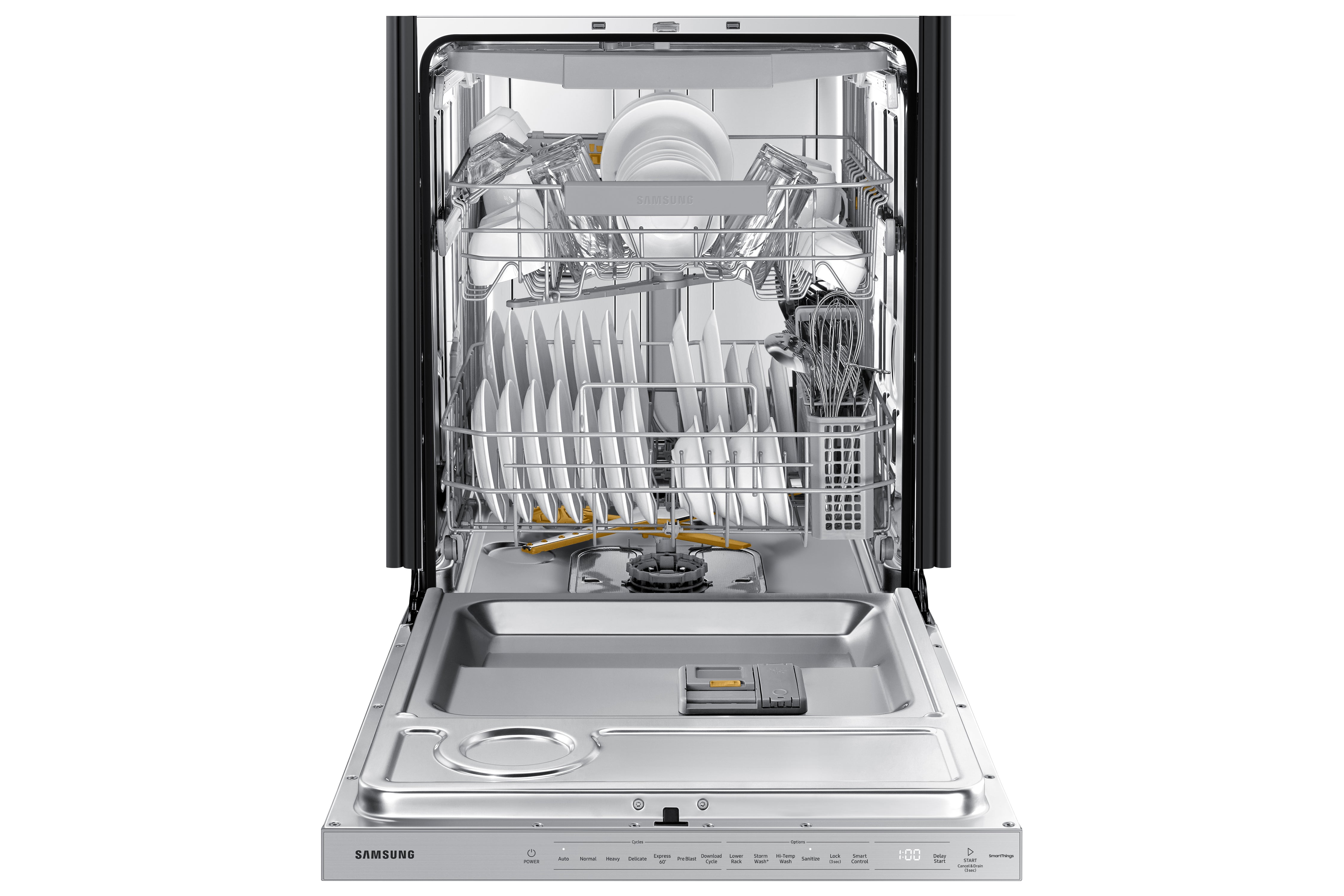 Samsung Stainless Steel Built-In Dishwasher with AutoRelease - DW80B6060US/AC