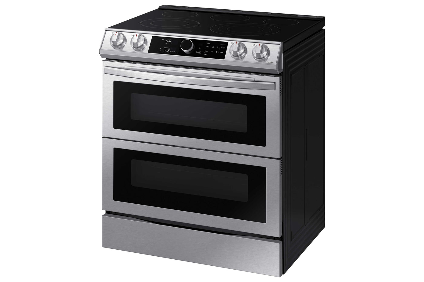 Samsung Stainless Steel Electric Range with Flex Duo and Air Fry (6.3 Cu.Ft) - NE63T8751SS/AC