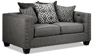 Kelsie Loveseat - Granite