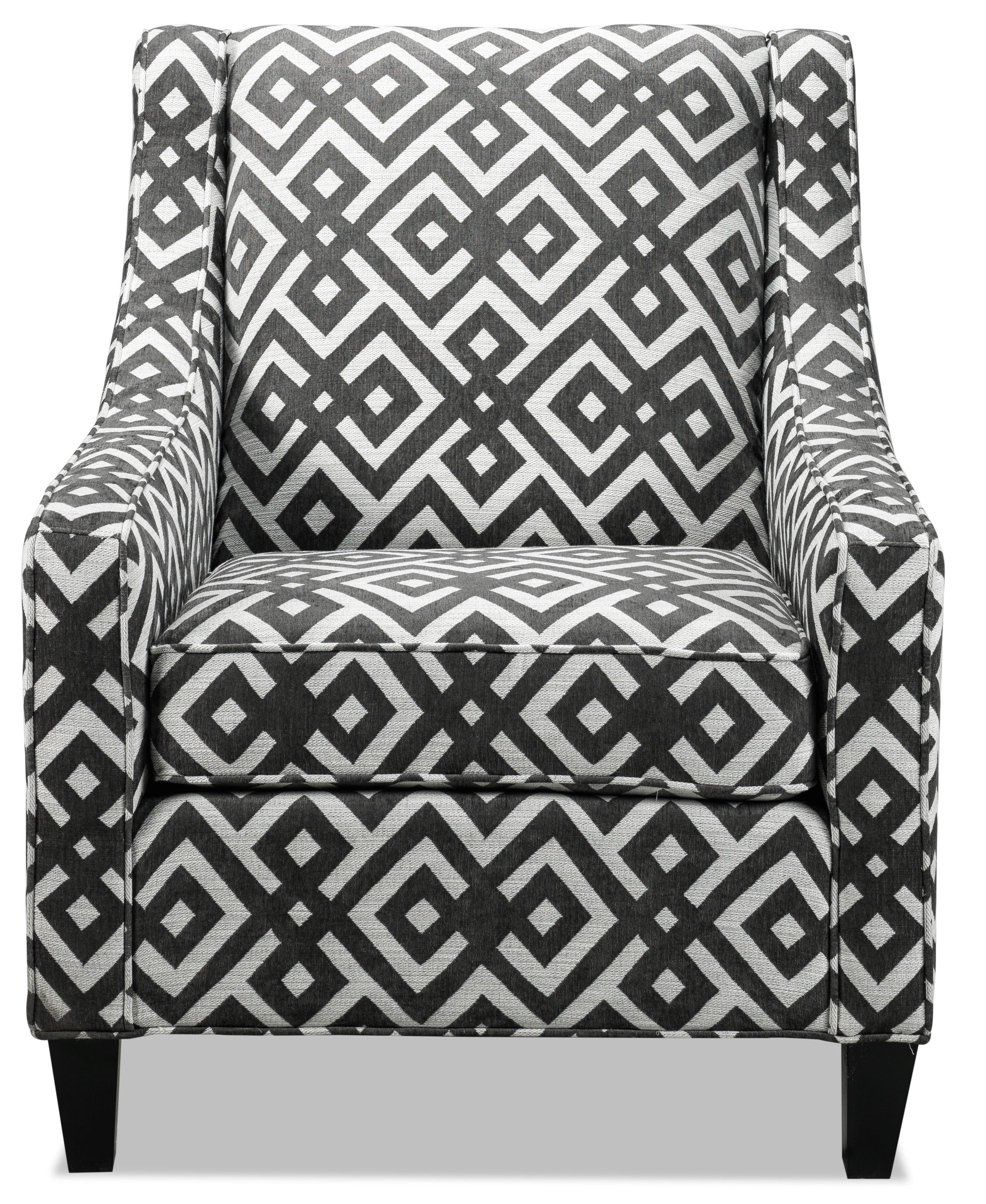 Kelsie Accent Chair - Gunmetal