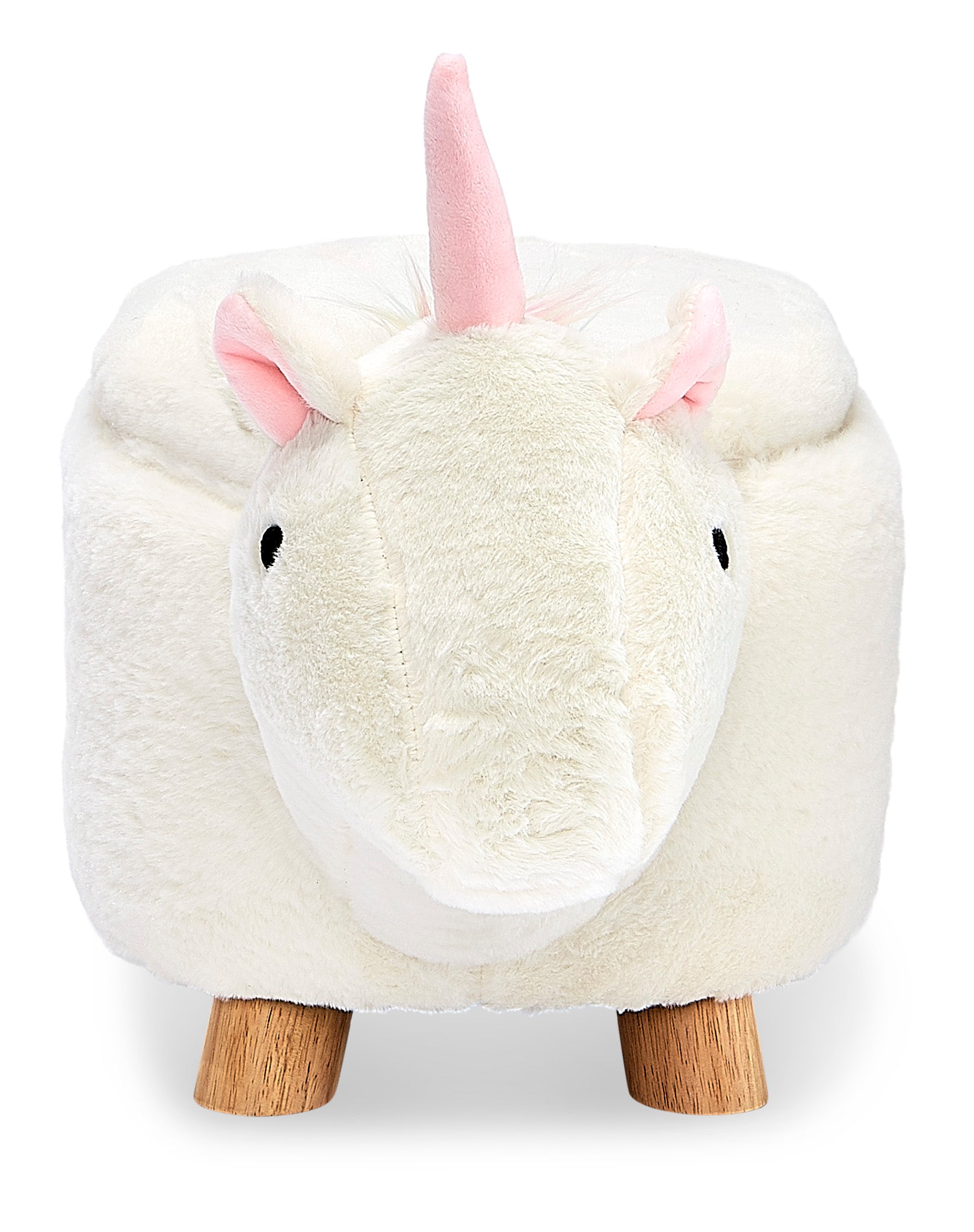 Unicorn Storage Ottoman - White