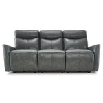 Malcolm Power Reclining Sofa - Ice Grey