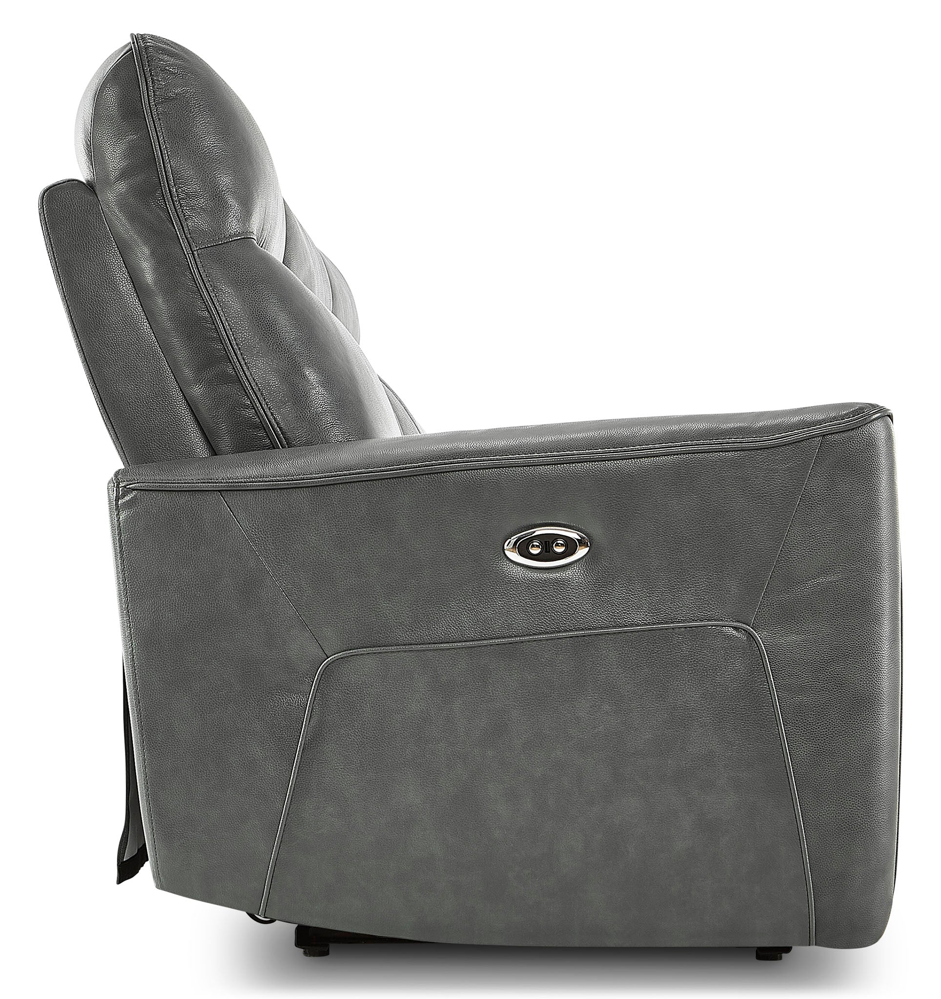 Malcolm Power Reclining Sofa - Ice Grey