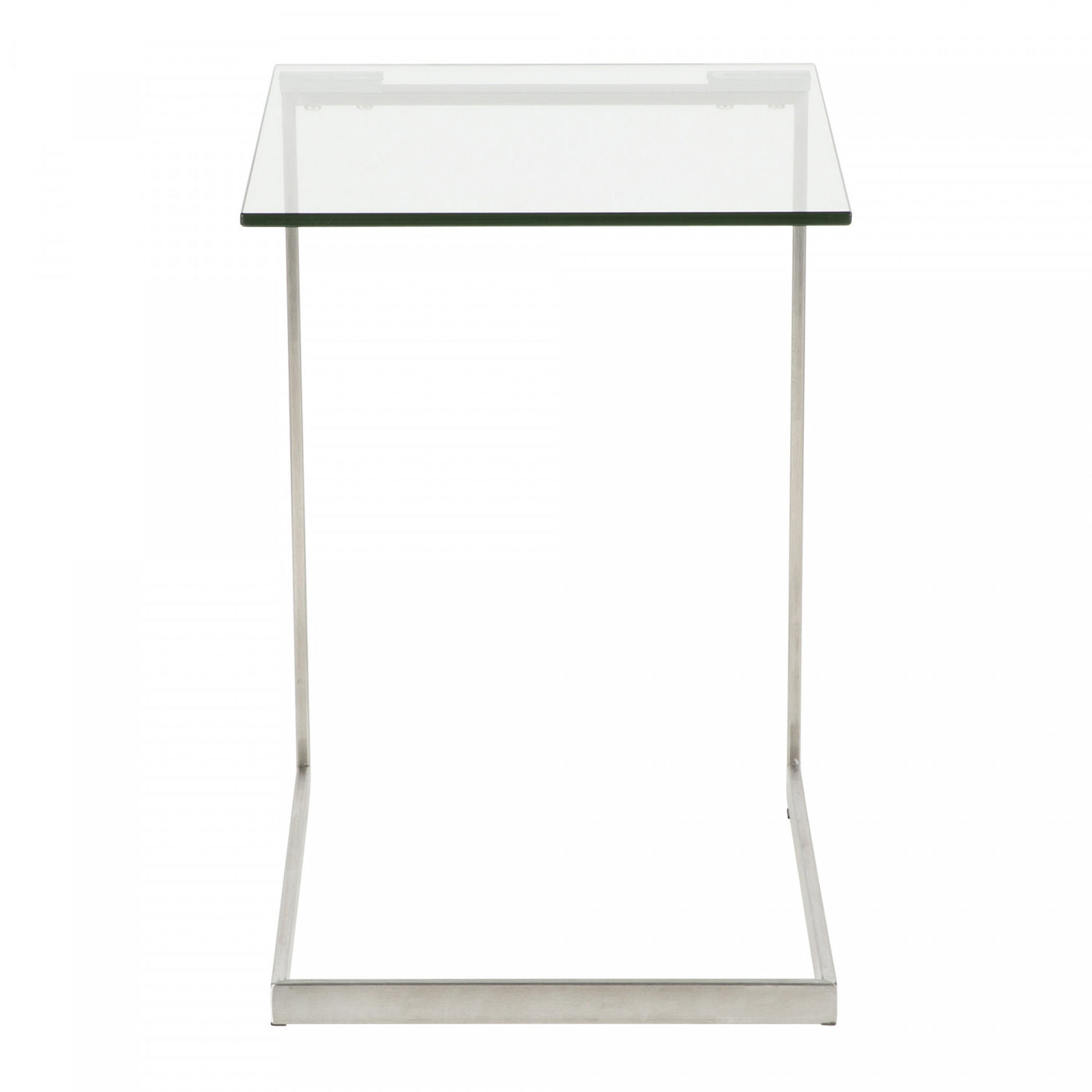 Zenn 15.75" Accent Table - Stainless Steel