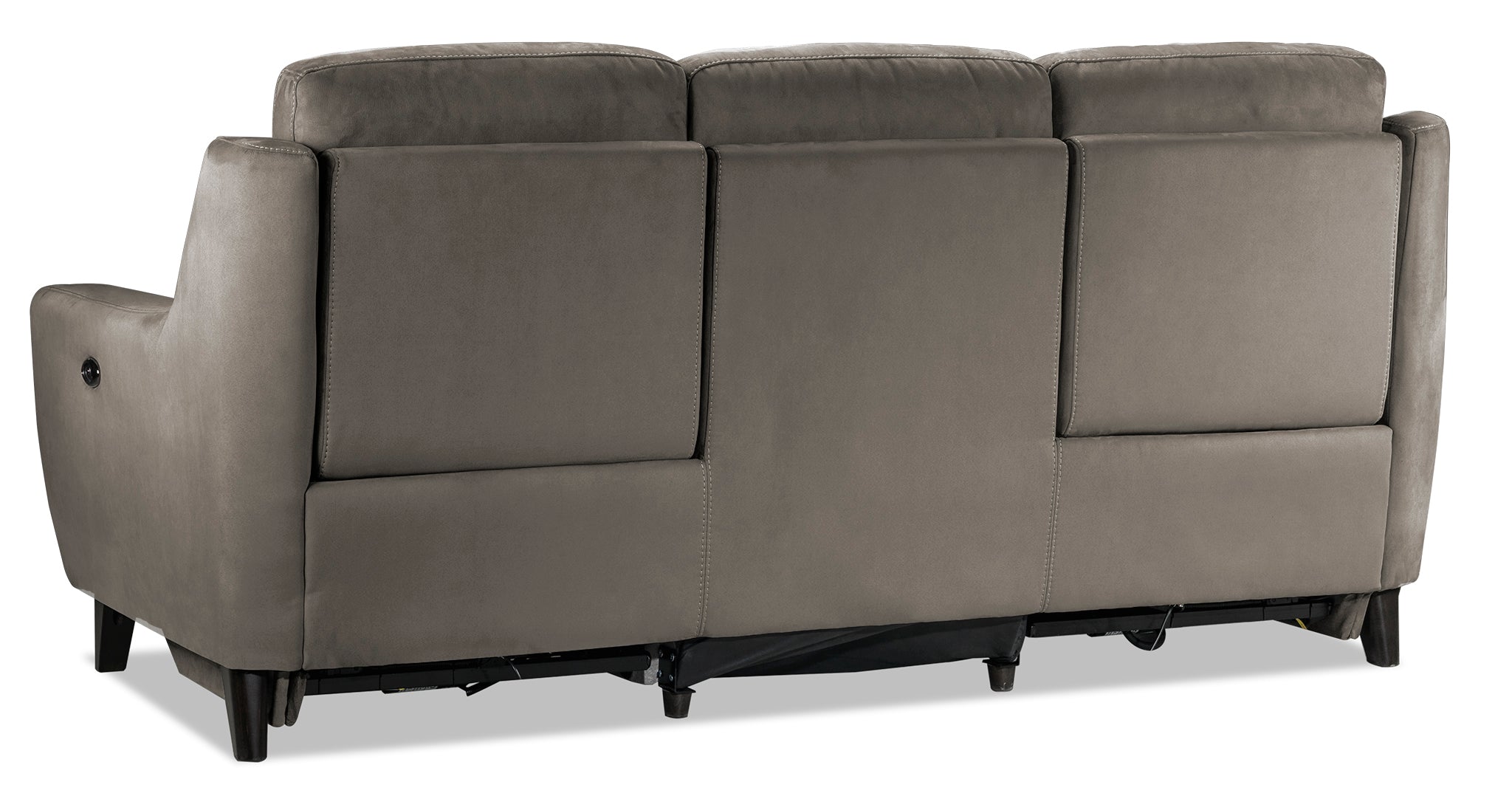 Lucas Power Reclining Sofa - Dark Grey