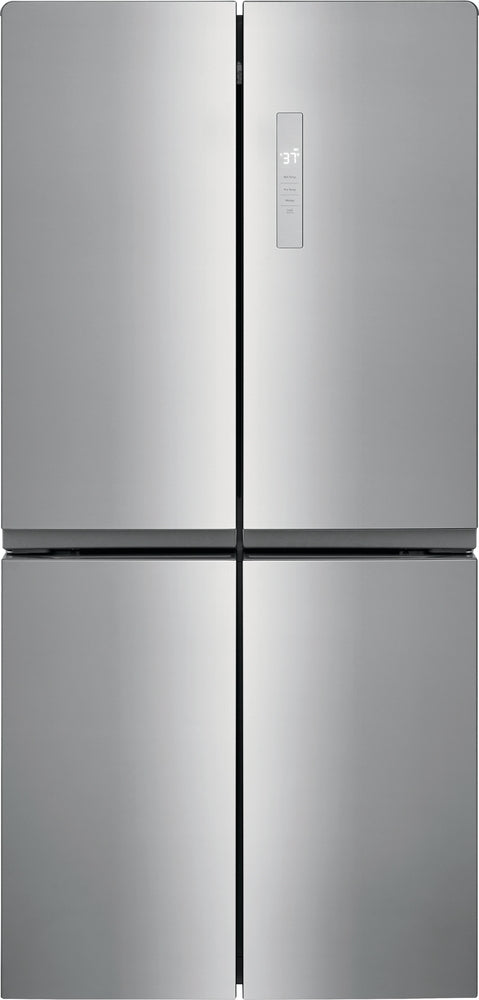 Frigidaire Brushed Steel 4 Door Refrigerator (17.4 Cu. Ft) - FRQG1721AV