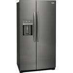Frigidaire Gallery 36" 22.2 Cu. Ft. Black Stainless Steel Counter-Depth Side-by-Side Refrigerator - GRSC2352AD