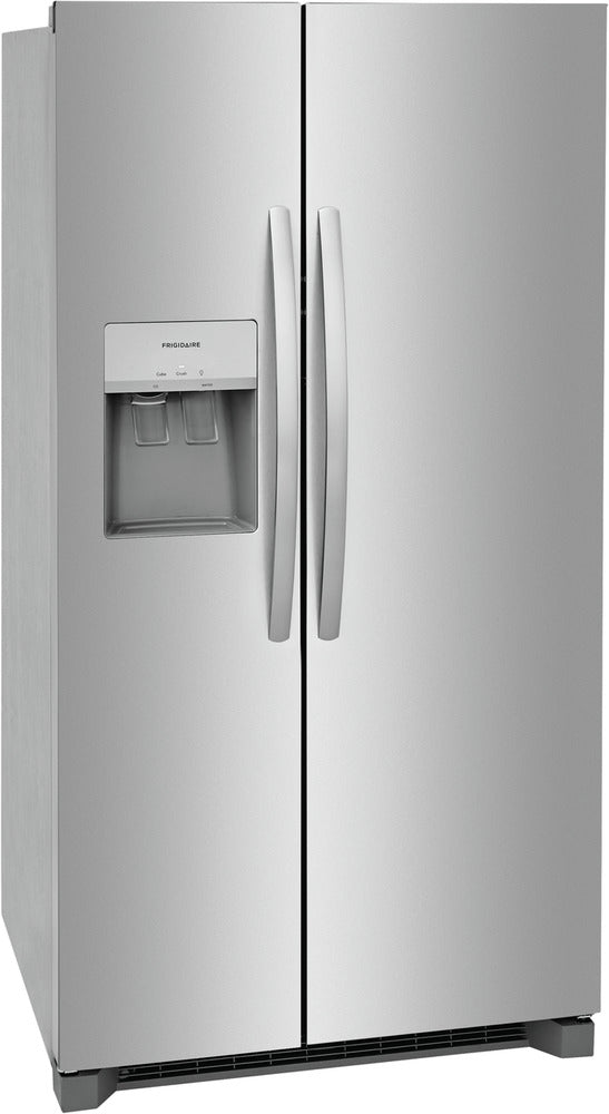 Frigidaire 36.25" 25.6 Cu. Ft. Stainless Steel Side by Side Refrigerator - FRSS2623AS