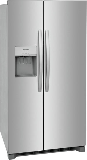 Frigidaire 36.25" 25.6 Cu. Ft. Stainless Steel Side by Side Refrigerator - FRSS2623AS