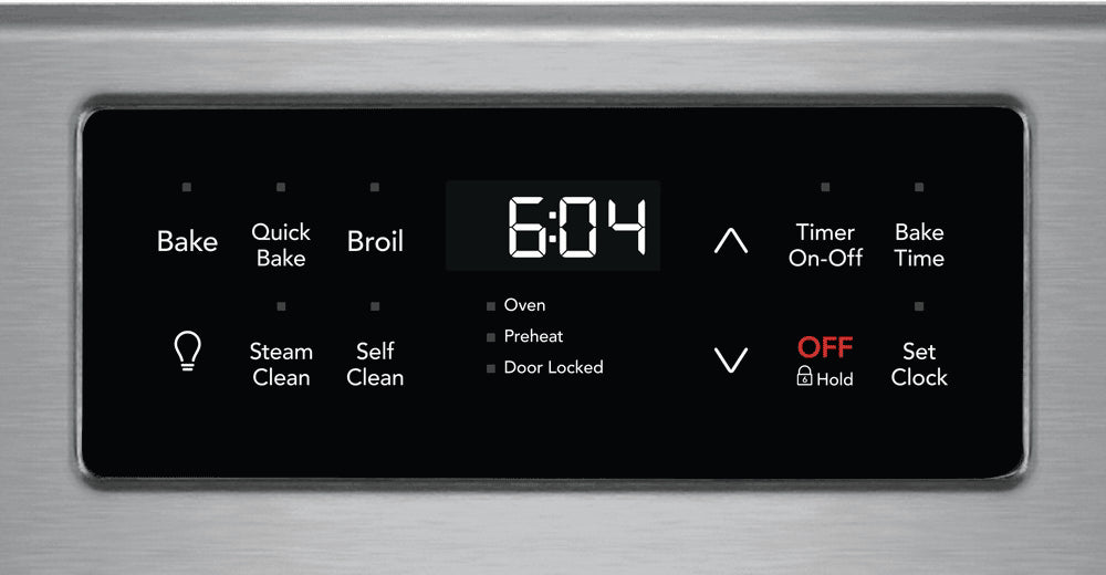 Frigidaire Gallery Stainless Steel Freestanding Electric Range with Steam Clean - GCRE302CAF