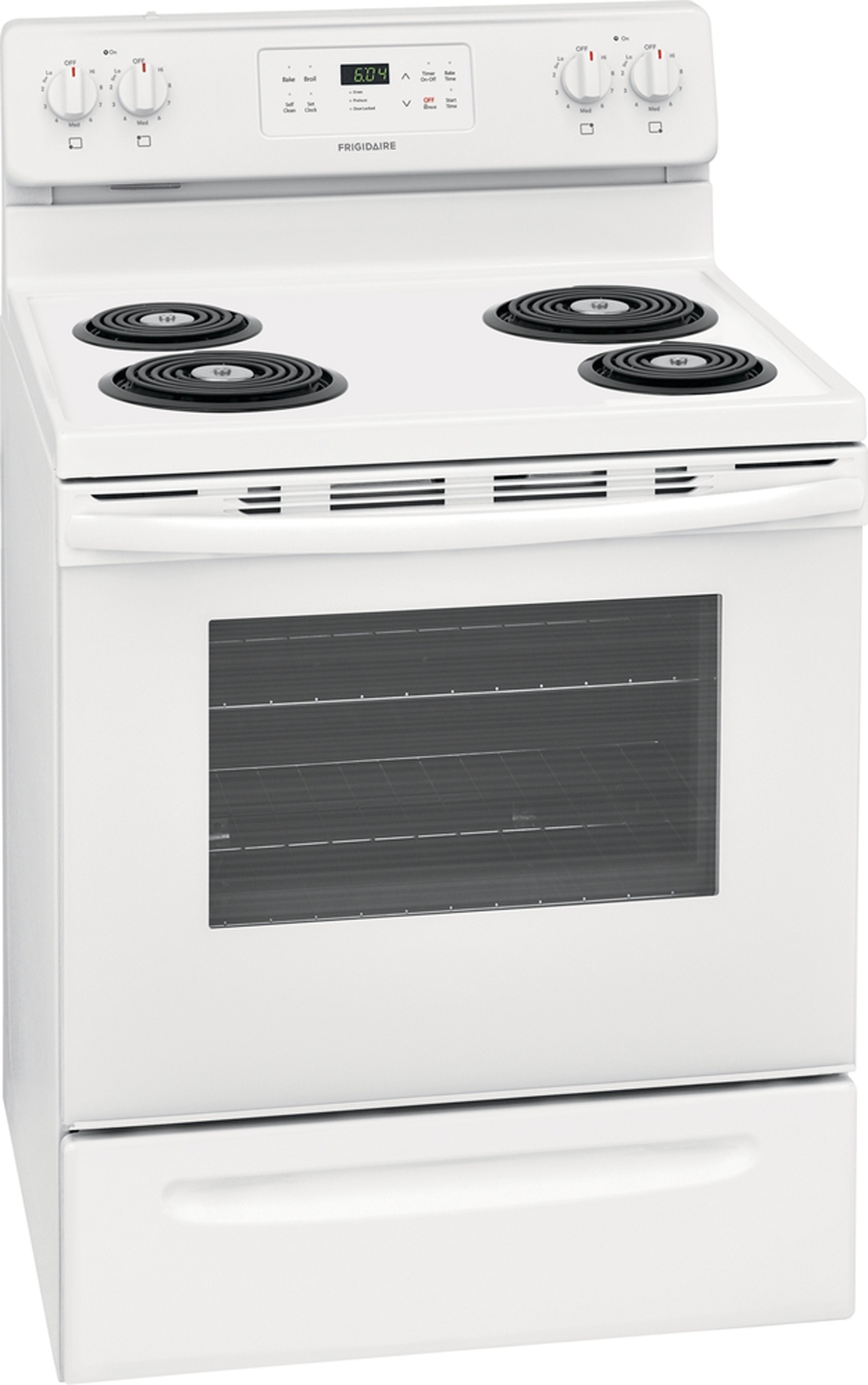 Frigidaire White Freestanding Electric Range (5.3 Cu. Ft.) - CFEF3016UW