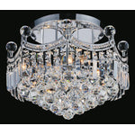 Amanda 6 Light Flush Mount - Chrome