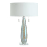 Venice 26" Table Lamp - Art Glass and Crystal