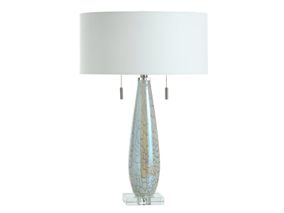 Venice 26" Table Lamp - Art Glass and Crystal