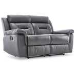 Mathile Reclining Loveseat - Grey