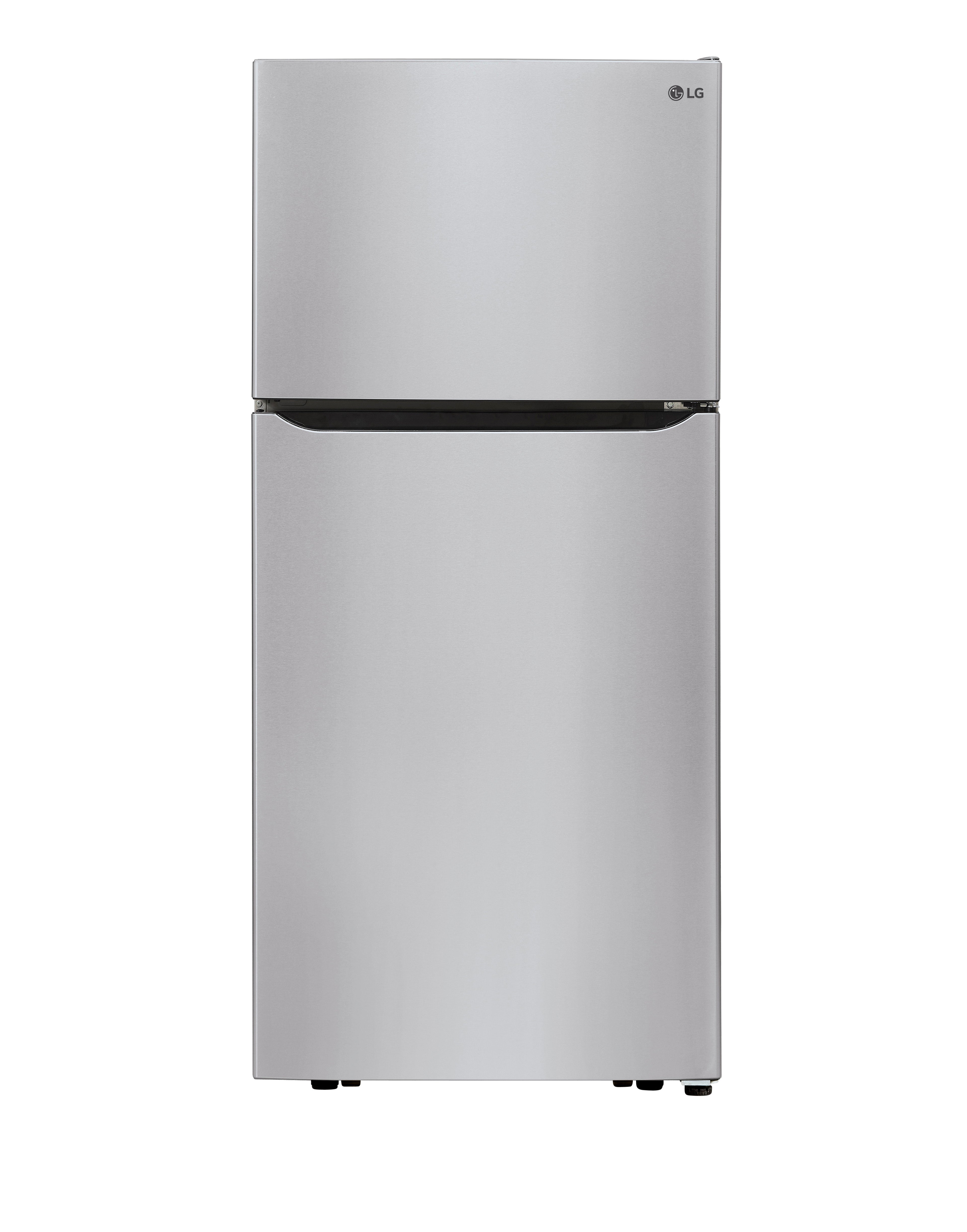LG 30" 20 Cu. Ft. Stainless Steel Top-Freezer Refrigerator - LTCS20020S