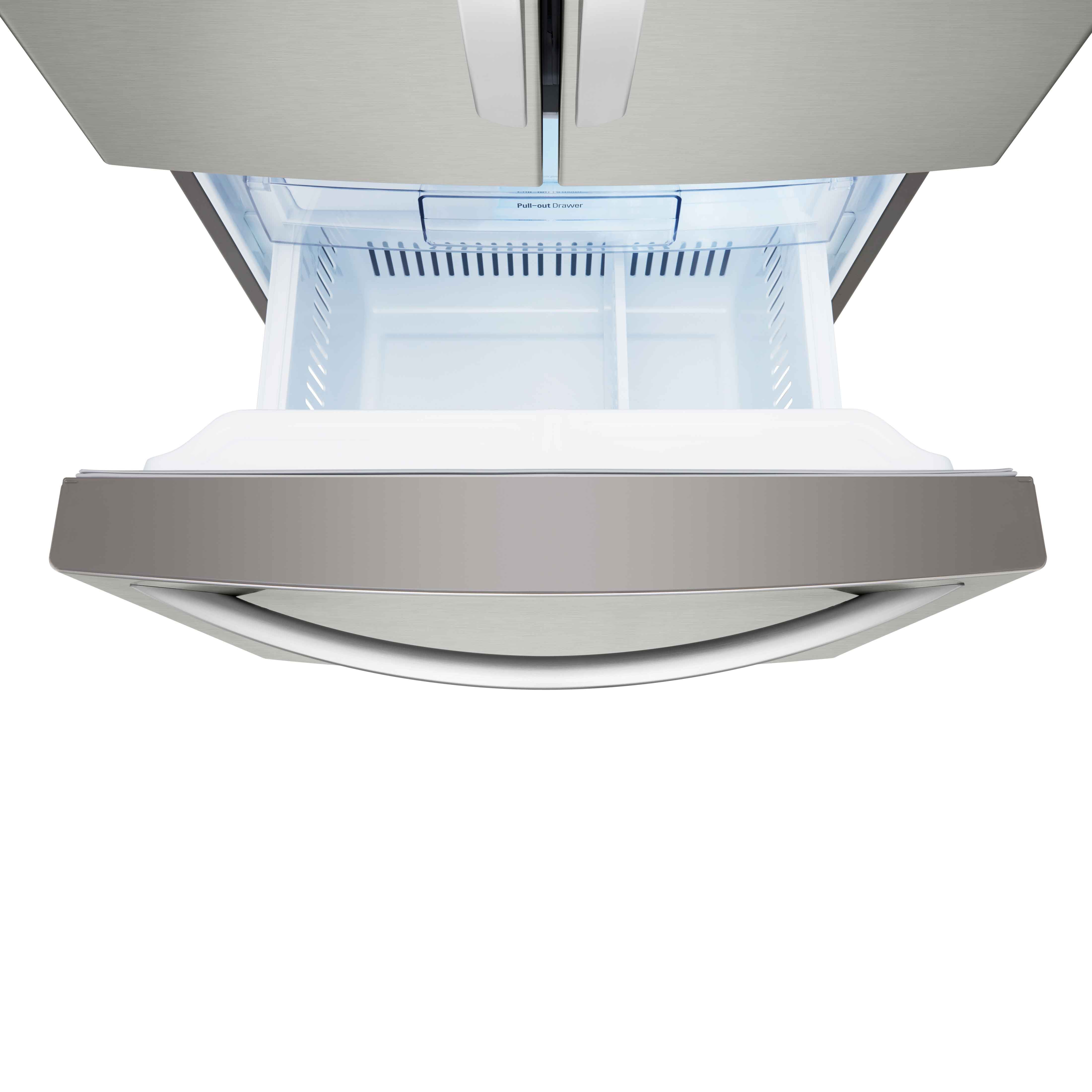 LG 30" 22 Cu. Ft. Smudge Resistant Stainless Steel French Door Refrigerator - LRFNS2200S