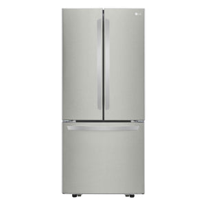 LG 30" Smudge Resistant Stainless Steel French Door Refrigerator (22 cu. ft.) - LRFNS2200S