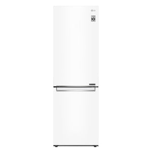 LG 24" 12 Cu. Ft. White Counter Depth Bottom-Freezer Refrigerator with DoorCooling+ - LBNC12231W