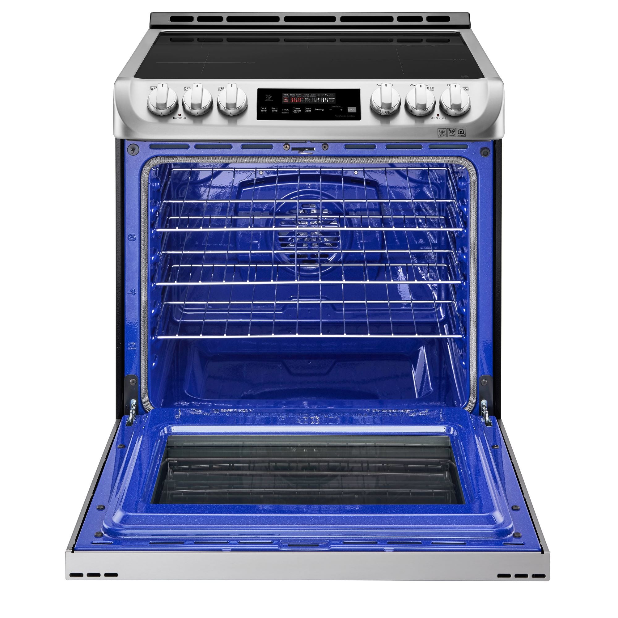 LG Stainless Steel Smart Wi-Fi Induction Slide In Range With ProBakeConvection™ and EasyClean® (6.3 Cu.Ft) - LSE4616ST