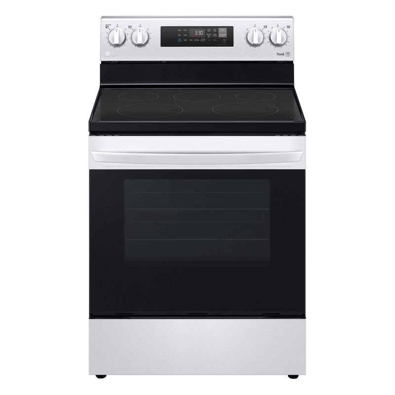 LG Stainless Steel 6.3 cu ft. Electric ThinQ® Range with EasyClean