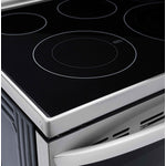 LG Smudge Resistant Stainless Steel 6.3 cu ft. Electric ThinQ® InstaView™ Range with Air Fry and True Convection- LREL6325F