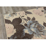 Fiona 5'3" X 7'4" Flowers Rug - Cream Pink Area Rug