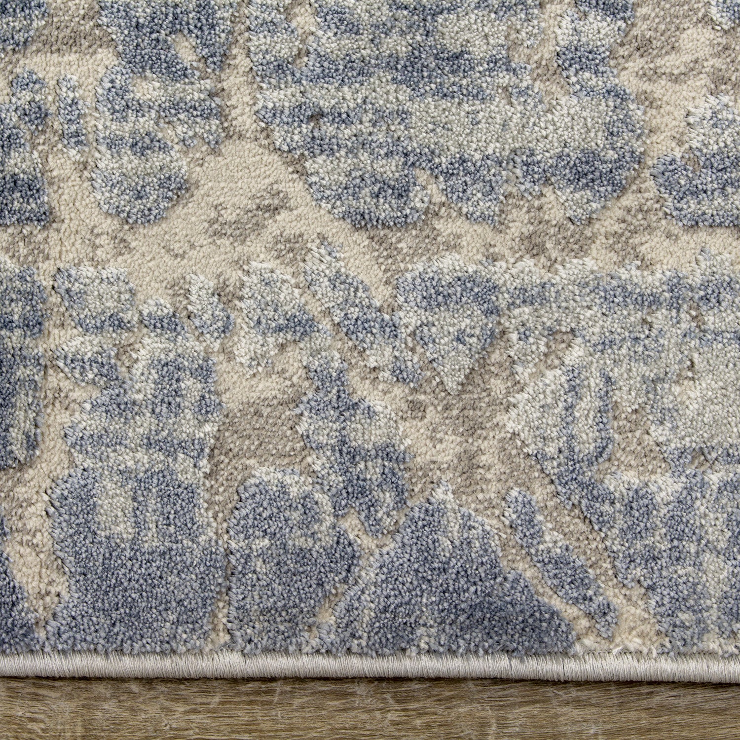 Harper 7'10" X 10'6" Crosshatching Rug - Grey Blue Area Rug