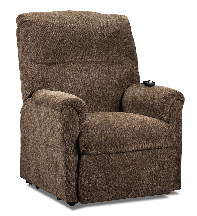 Vista Reclining Lift Chair Light Brown Leon s