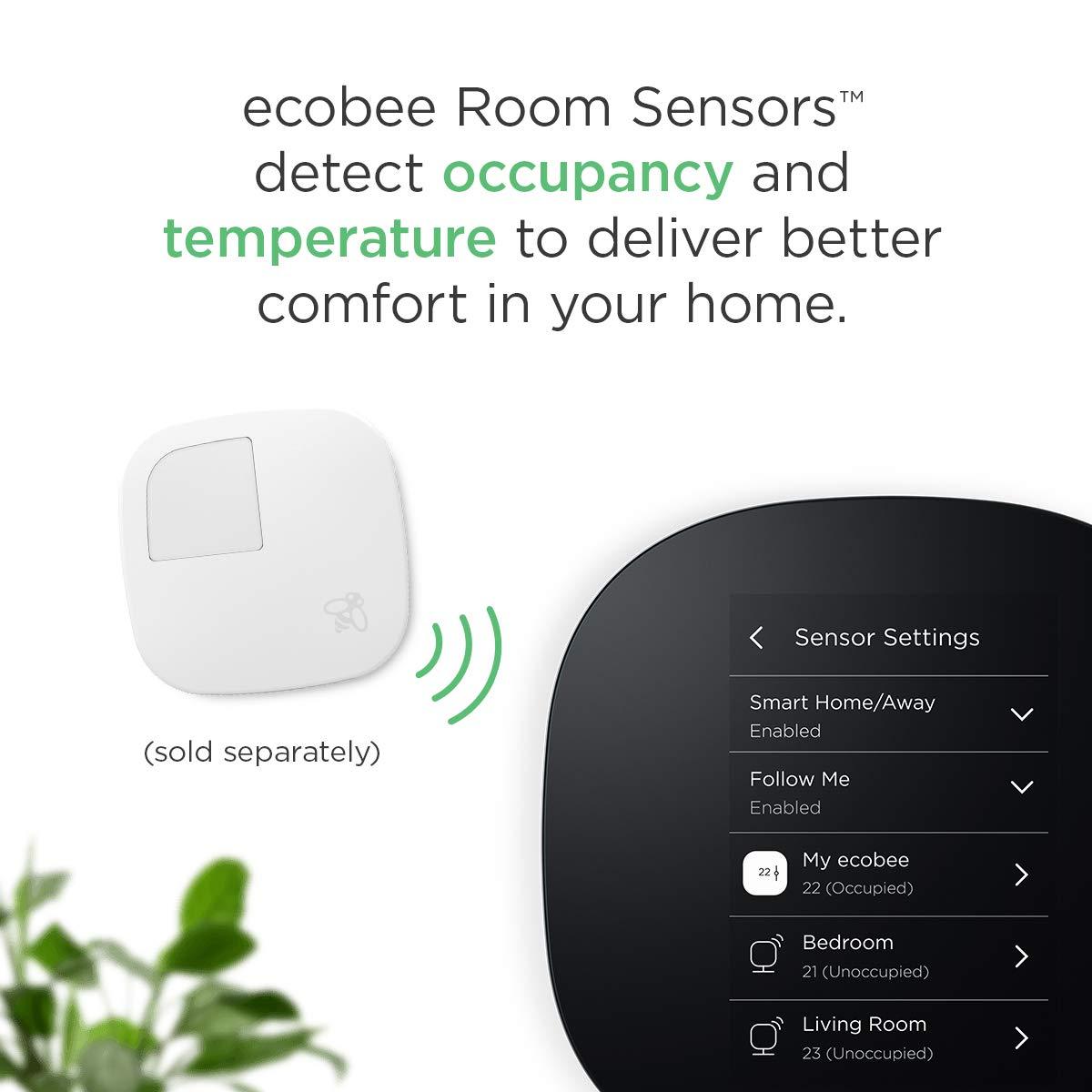 ecobee3 lite Wi-Fi Smart Thermostat - EB-STATE3LTC-02