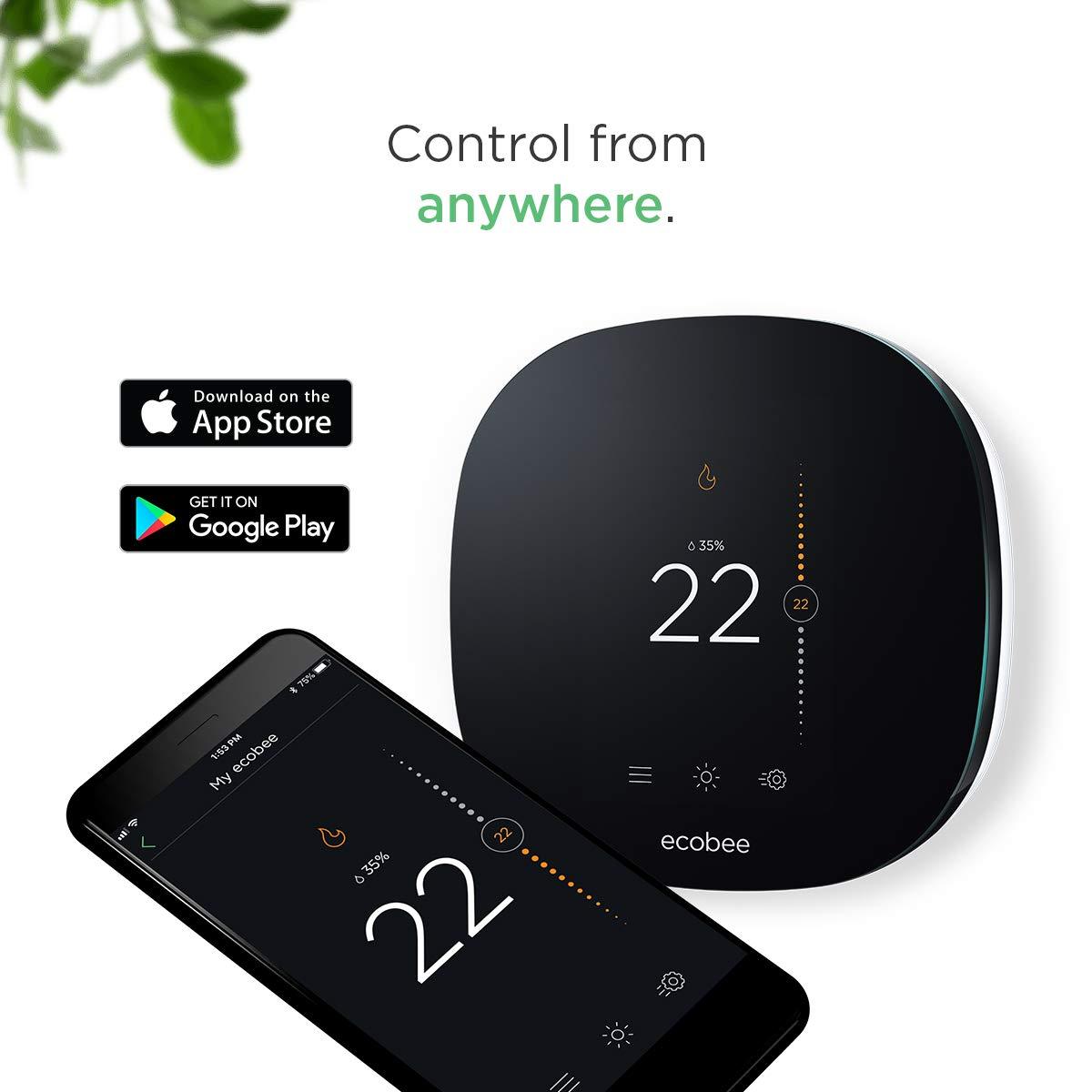 ecobee3 lite Wi-Fi Smart Thermostat - EB-STATE3LTC-02