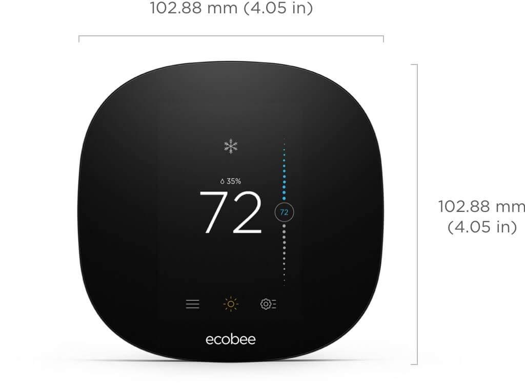 ecobee3 lite Wi-Fi Smart Thermostat - EB-STATE3LTC-02