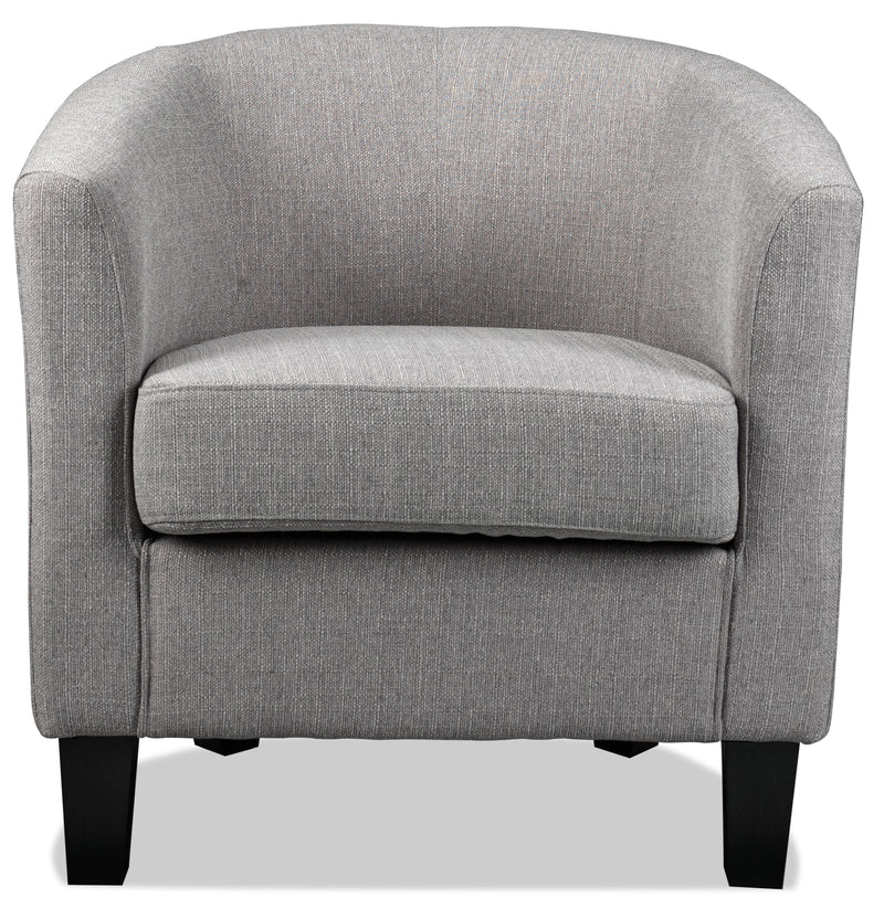Enzo Accent Chair Grey Leon's