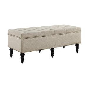 Faye Ottoman - Beige