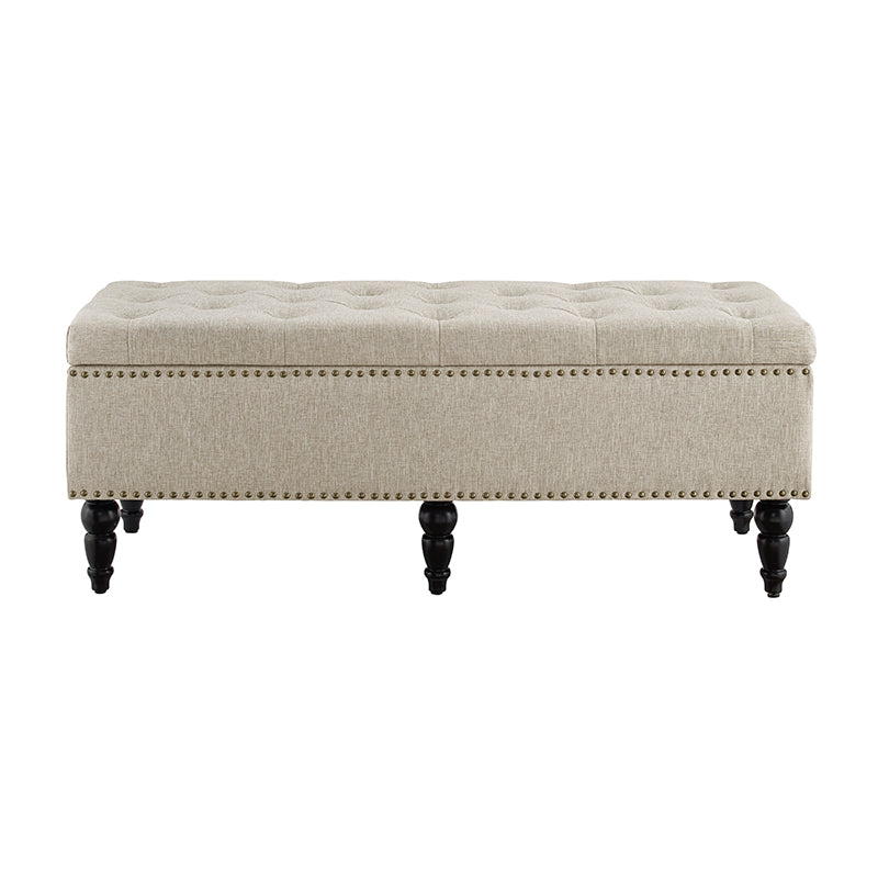 Faye Ottoman - Beige