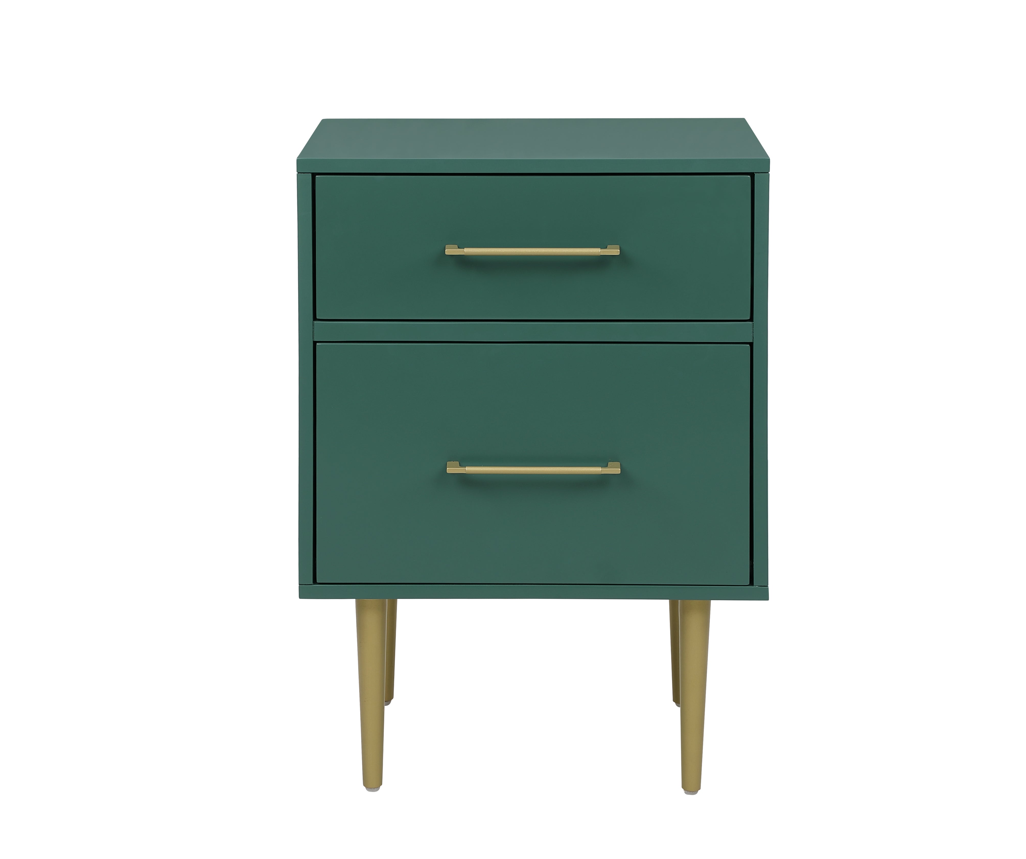 Valerie Glam Night Table - Green