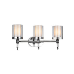 Maybelle 3 Light Vanity Lighting - Chrome