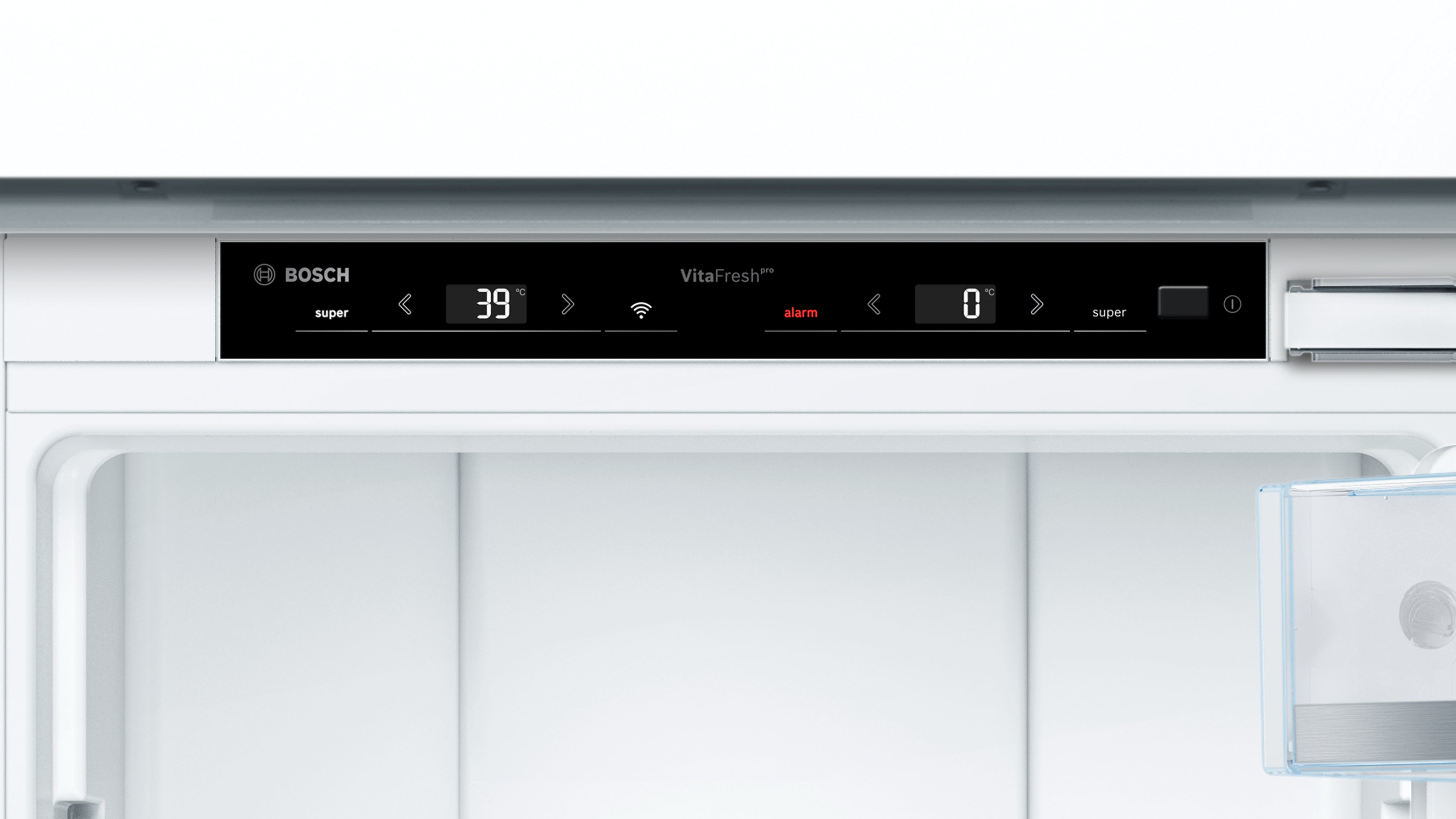Bosch 800 Series 24" 8.3 Cu. Ft. Custom Panel Fully-Integrated Bottom Freezer - B09IB91NSP