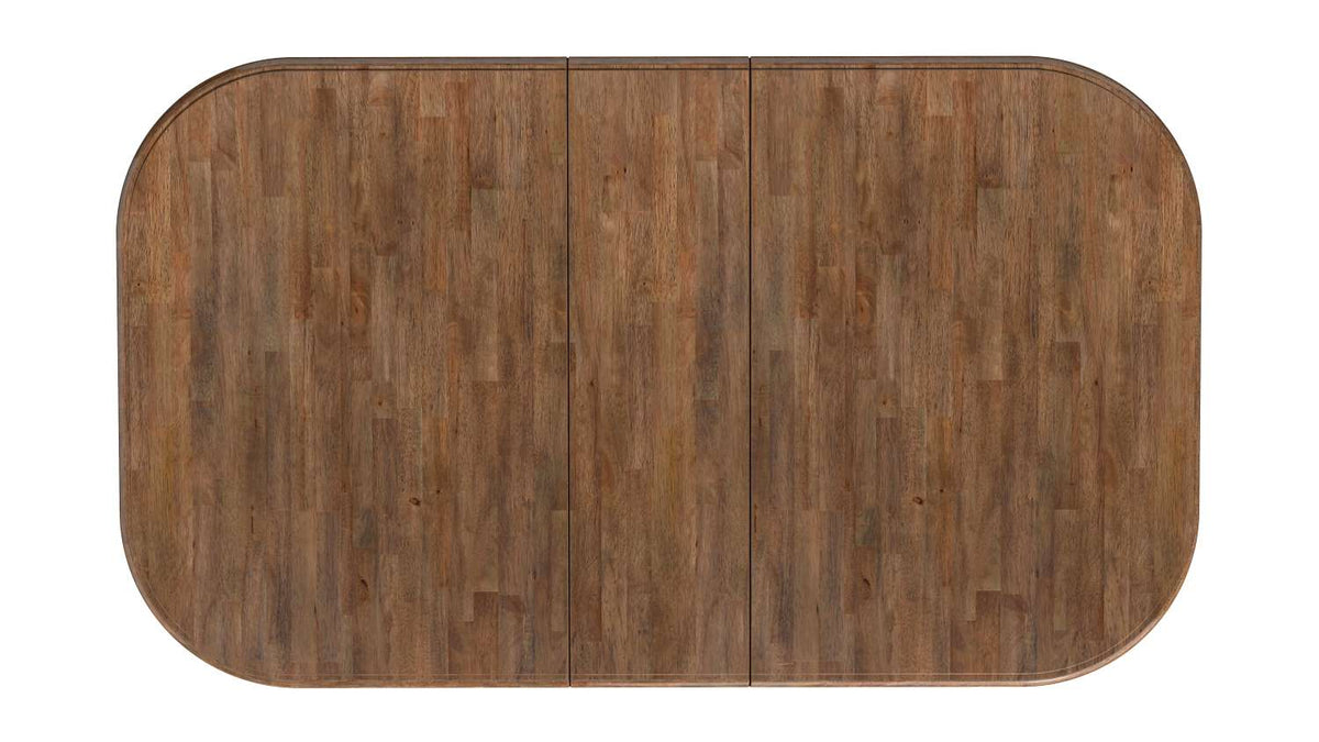 Barrie Extendable Dining Table - Brown, Black
