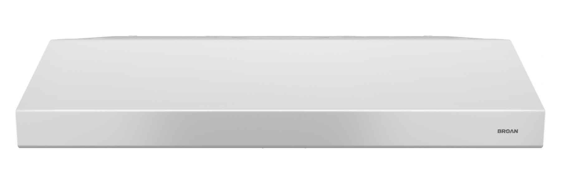 Broan White 24" 300 Max CFM Under-the-Cabinet Range Hood - BCS324WWC