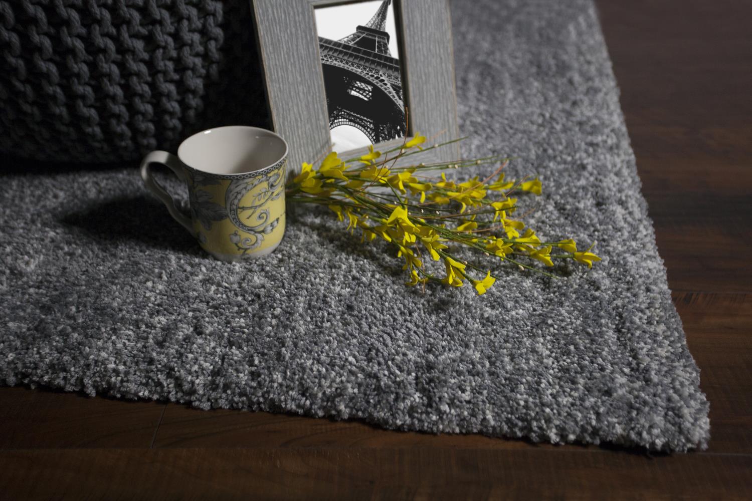 Bahia XXI 5' x 7' - Grey Heather Area Rug
