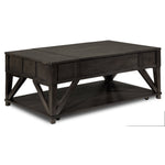 Brandon 48" Lift-Top Coffee Table - African Grey