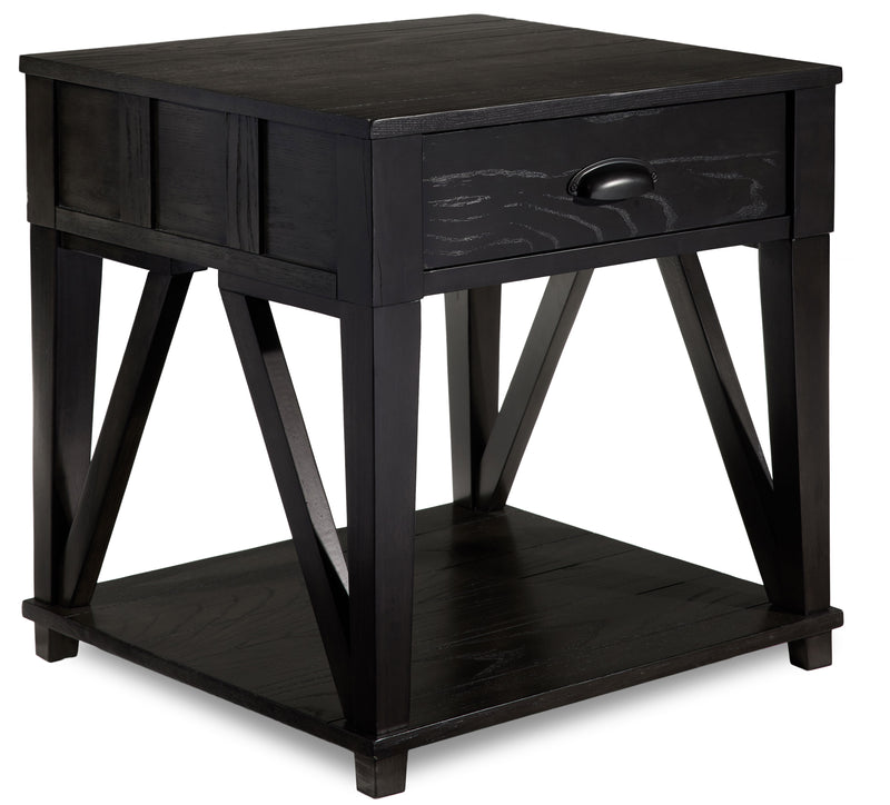 Brandon End Table African Grey Leon's