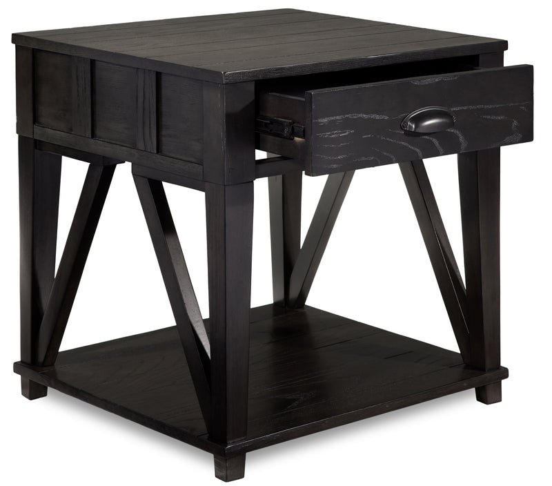 Brandon End Table African Grey Leon's