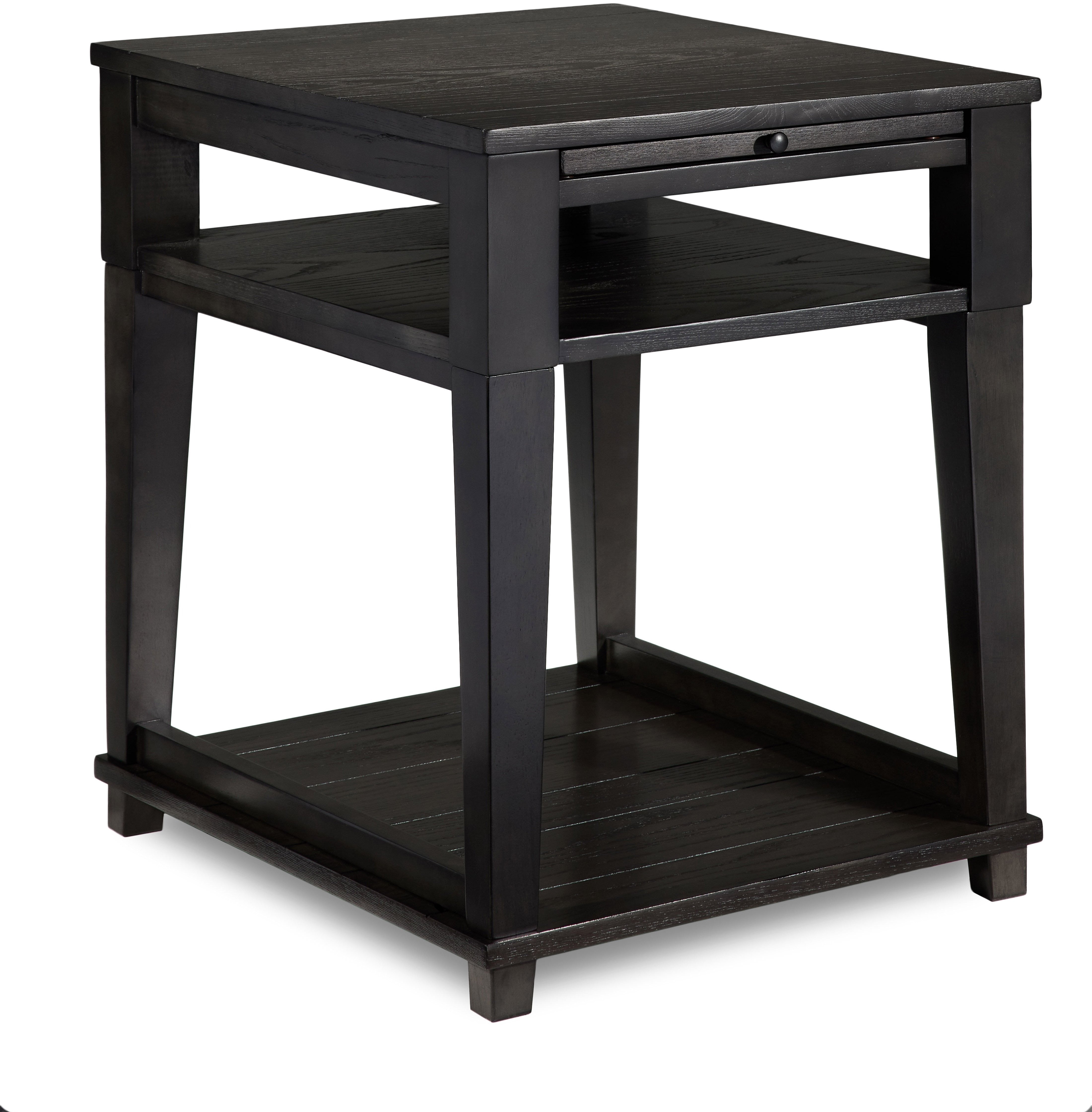 Brandon 22" Chairside Table - African Grey
