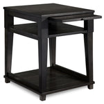 Brandon 22" Chairside Table - African Grey