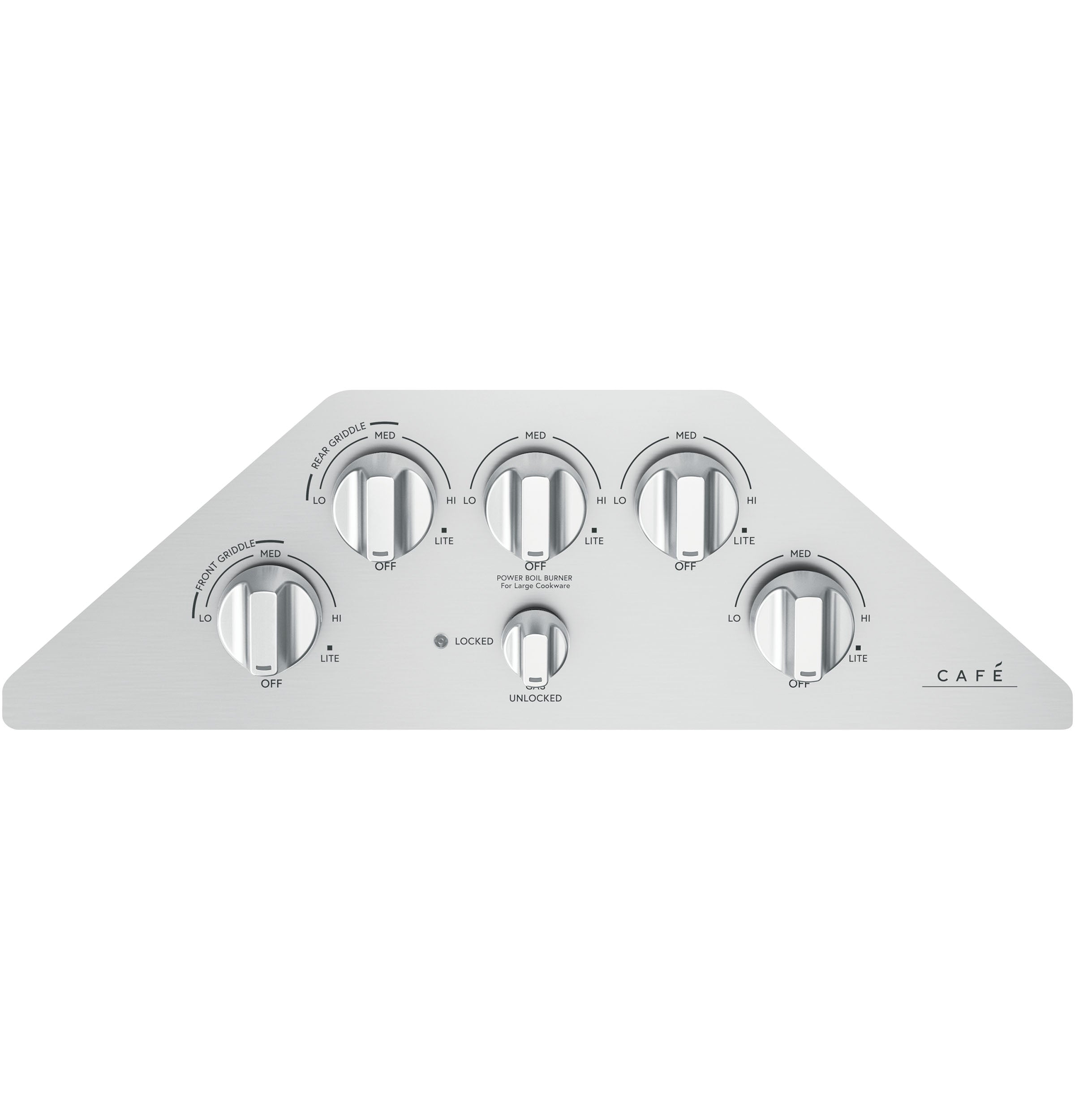 Café Stainless Steel 30" Built-In Gas Cooktop - CGP95302MS1
