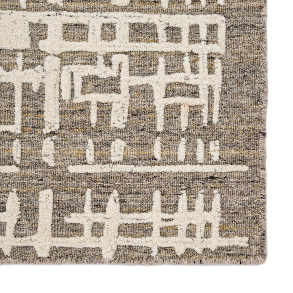 Ithakis Area Rug - 5' X 8' - Grey/Cream