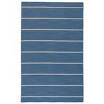 Agkiras I Area Rug - 10' X 14' - Blue/Cream