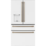 Café 36" 27.8 Cu. Ft. Matte White 4-Door French Door Refrigerator - CVE28DP4NW2